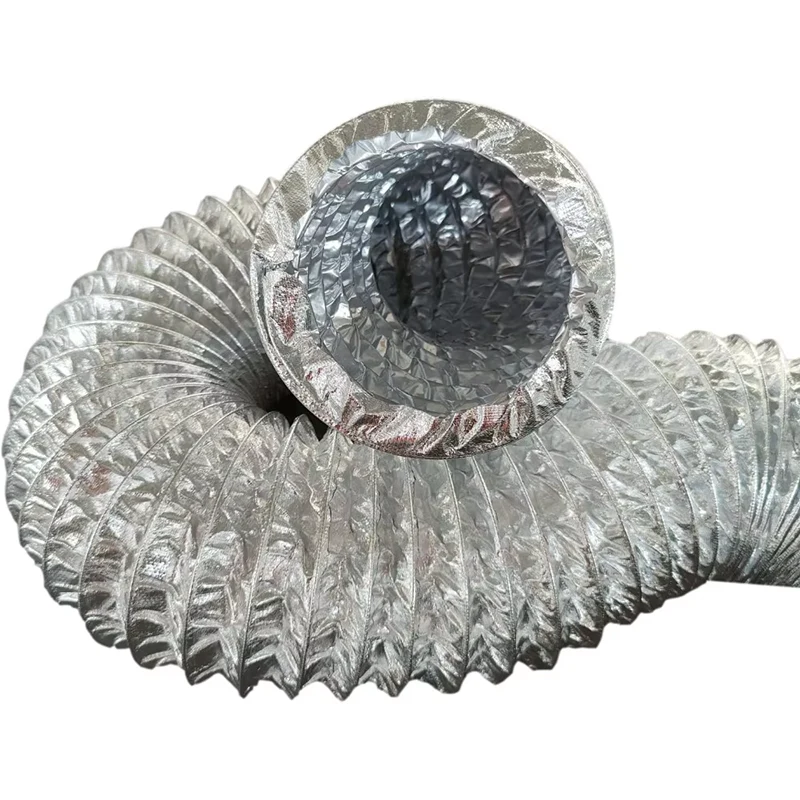 Alüminium folqa borusu polad tel hortumu
